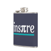 Inspire Wiskunde Pun Funny Inspirerend Heupfles (Links)