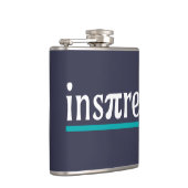 Inspire Wiskunde Pun Funny Inspirerend Heupfles (Rechts)