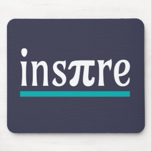 Inspire Wiskunde Pun Funny Inspirerend Muismat