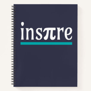 Inspire Wiskunde Pun Funny Inspirerend Notitieboek