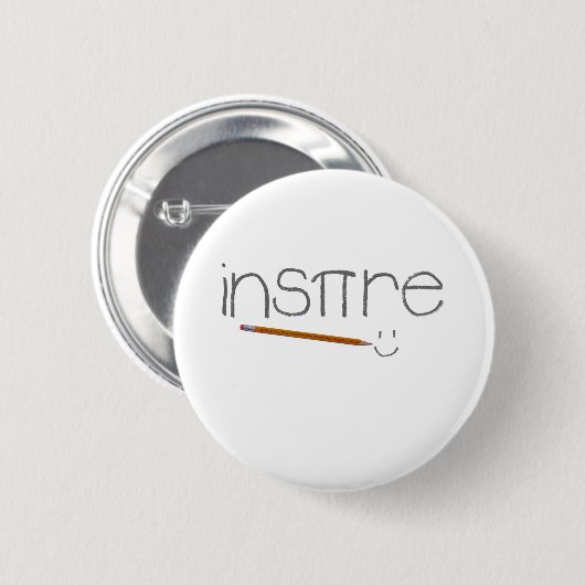 Inspire Wiskunde Ronde Button 5,7 Cm (Voorkant /achterkant)