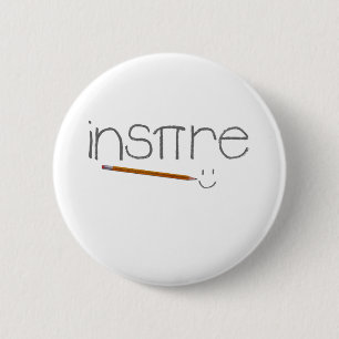 Inspire Wiskunde Ronde Button 5,7 Cm