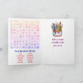 Inspire Your Heart with Art | January 31st Kaart (Binnen)