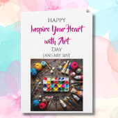 Inspire Your Heart with Art | January 31st  Kaart