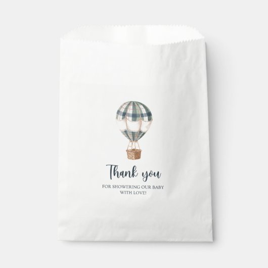 Inspired Baby Shower Bedankzakje (Voorkant)