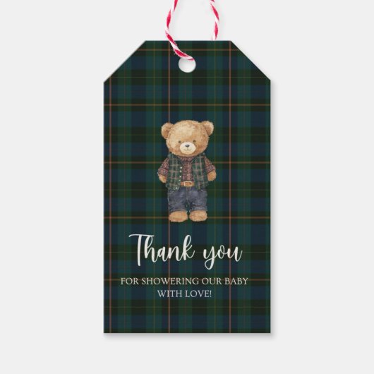 Inspired Baby Shower Cadeaulabel (Voorkant)