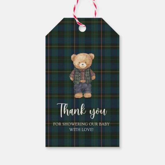 Inspired Baby Shower Cadeaulabel (Achterkant)