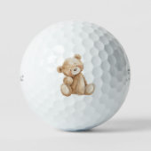 Inspired Baby Shower Favors Golfballen (Voorkant)