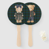 Inspired Baby Shower Mom/Dad Paddles Handwaaier (Voorkant en achterkant)