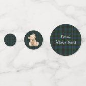 Inspired Baby Shower Personalized Tab Confetti (Voorkanten)