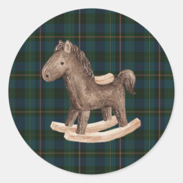 Inspired Baby Shower Ronde Sticker