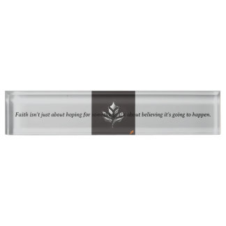 Inspired Desk Nameplate Naambordje