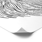 Inspired Lion Head 10 Poster (Hoek)