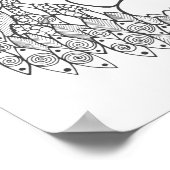 Inspired Lion Head 3 Poster (Hoek)