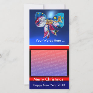 INSPIRED SANTA CHRISTMAS BOW FEESTDAGENKAART