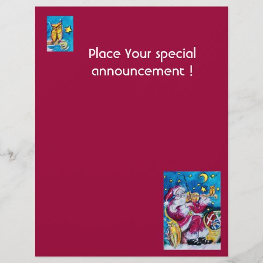 INSPIRED SANTA FLYER (Achterkant)