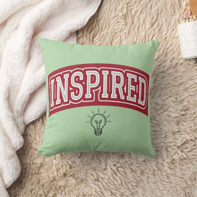 "Inspired Spark" Kussen en kussen (Deken)