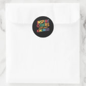 Inspireer anderen met je Sticker van vriendelijkhe (Tas)