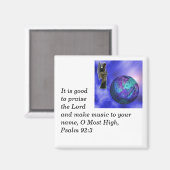 Inspireer de wereldmagneet magneet (Voorkant / Achterkant)