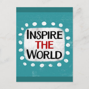 Inspireer het Briefkaart van de wereld