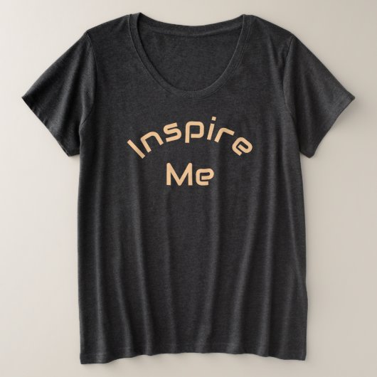Inspireer me T-shirt (Design voorkant)