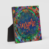 Inspireer  Motivatie Inspirivity Easel Fotoplaat (Voorkant)