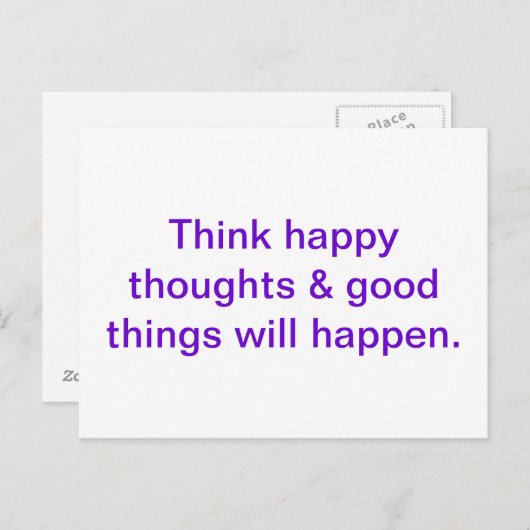 Inspireer per post briefkaart (Voorkant / Achterkant)