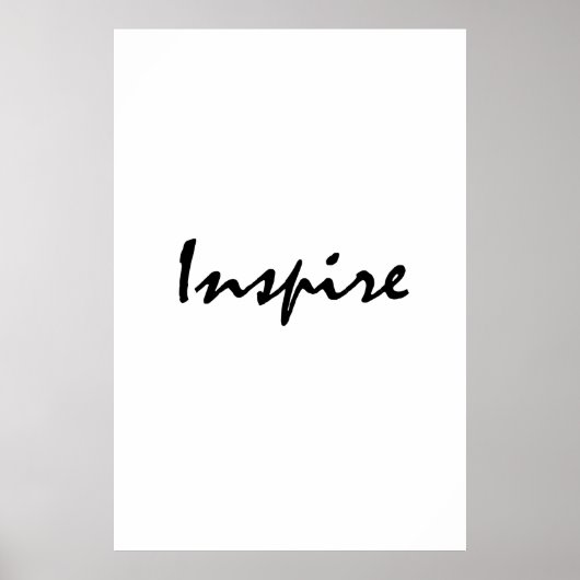Inspireer Poster (Voorkant)