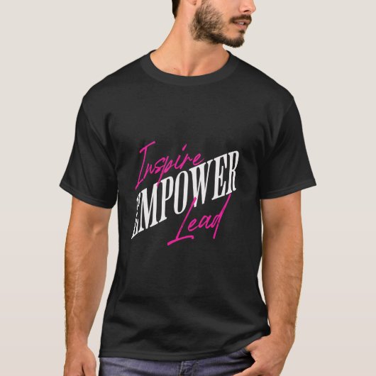 Inspireer Power-lead T-shirt (Voorkant)