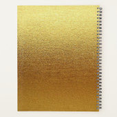 "Inspireer schittering met onze Gold Professional Planner (Achterkant)