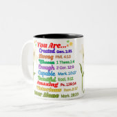 "Inspireer uw dag - Motivatie Mok (Voorkant links)