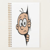 "Inspireer uw gedachten" - Aangepast Notitieboek (Voorkant)