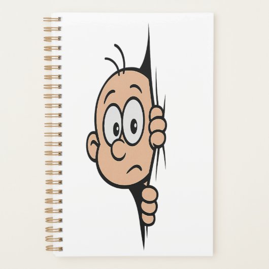 "Inspireer uw gedachten" - Aangepast Notitieboek (Voorkant)