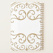 "Inspireer uw gedachten" - Aangepast Notitieboek (Achterkant)