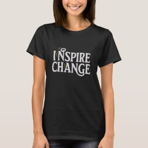 Inspireer verandering motivatie en inspirerend t-shirt