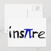 Inspireer Wiskunde Briefkaarten (Voorkant / Achterkant)