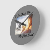 InspireMe Collections’ ronde acryl wandklok (Hoek)