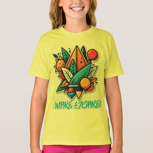 Inspireren & Aspire T-shirt (Voorkant)