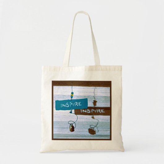 Inspireren Canvas tas (Voorkant)