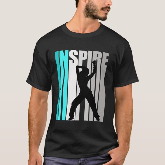 Inspireren Dans Meisje Straatinstructeur Danser T-shirt (Voorkant)