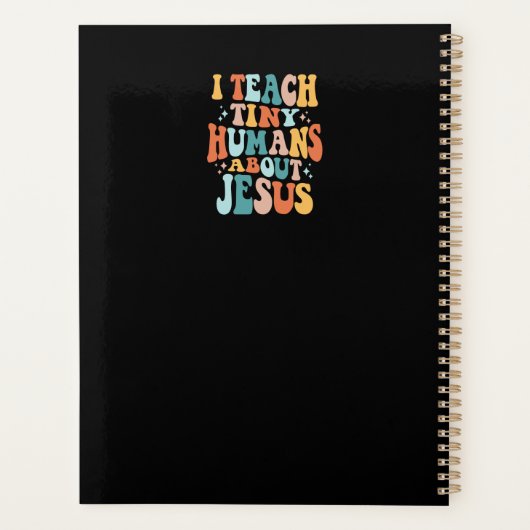 Inspireren Geloof met Ik Leer Kleine Mensen Over J Planner (Achterkant)