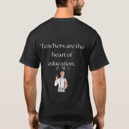 Inspireren, leiden, onderwijzen t-shirt
