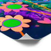 Inspireren Morgen heeft je inspiratie nodig Floral Poster (Hoek)