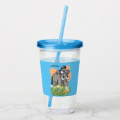 Inspireren olifant acryl drinkbeker (Achterkant)