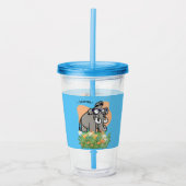 Inspireren olifant acryl drinkbeker (Voorkant)