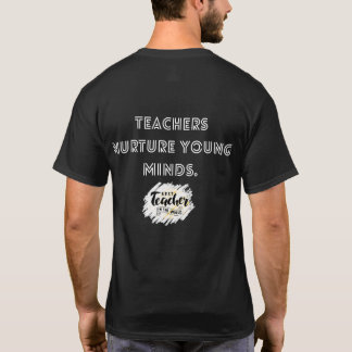 Inspireren, onderwijzen, herhalen t-shirt