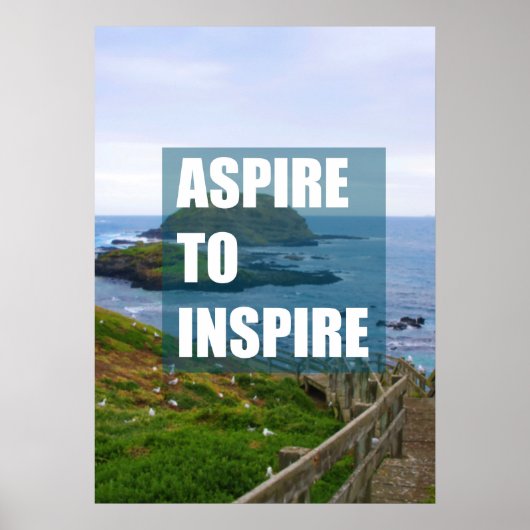 Inspireren Poster (Voorkant)