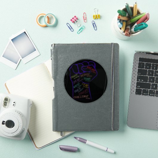 Inspireren Vinyl Sticker (iPad Cover)