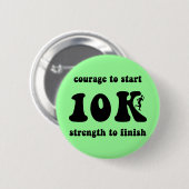 Inspirerend 10.000 ronde button 5,7 cm (Voorkant /achterkant)