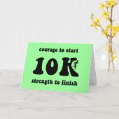 Inspirerend 10K Kaart (Gele Bloem)